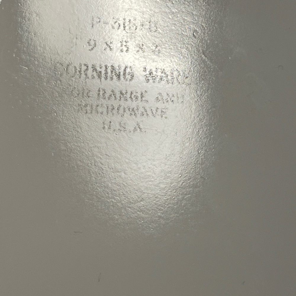 VTG Corning Ware Blue Cornflower 2QT Loaf Bread Pan Baking P-315-B USA 9x5x3 - Picture 7 of 10